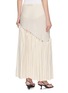 Back View - Click To Enlarge - SWAYING - Asymmetrical Cutout Pleated Silk Skirt