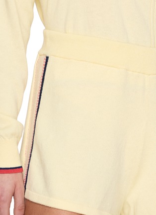  - GUEST IN RESIDENCE - Contrast Stripe Cotton Cashmere Runner Shorts