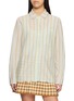 GUEST IN RESIDENCE Showtime Fine Stripe Cashmere Shirt