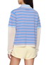 Back View - Click To Enlarge - GUEST IN RESIDENCE - Layered Stripe Cashmere Rugby Shirt