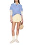 Figure View - Click To Enlarge - GUEST IN RESIDENCE - Layered Stripe Cashmere Rugby Shirt