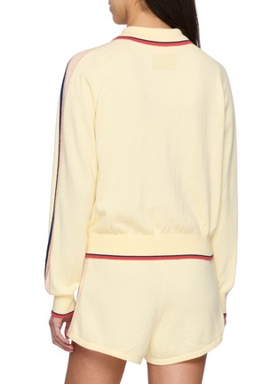 Back View - Click To Enlarge - GUEST IN RESIDENCE - Relay Cotton Cashmere Polo Shirt