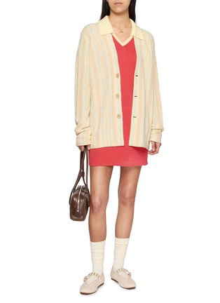Figure View - Click To Enlarge - GUEST IN RESIDENCE - Ace Cashmere Cotton Polo Dress