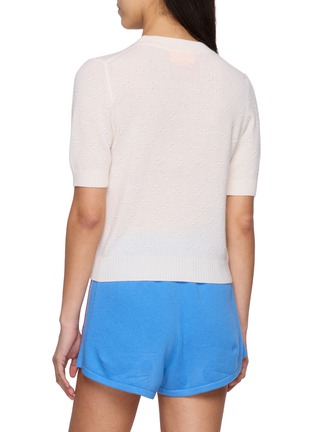 Back View - Click To Enlarge - GUEST IN RESIDENCE - Compass Cashmere Sweater T-Shirt