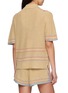 Back View - Click To Enlarge - GUEST IN RESIDENCE - Havana Linen Silk Shirt