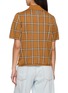 Back View - Click To Enlarge - GUEST IN RESIDENCE - Picnic Plaid Silk Linen Shirt