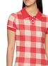  - GUEST IN RESIDENCE - Gingham Silk Linen Polo Dress