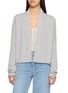 GUEST IN RESIDENCE Stealth Cashmere Linen Cardigan