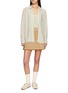 Figure View - Click To Enlarge - GUEST IN RESIDENCE - Fine Stripe Cashmere Tank Top