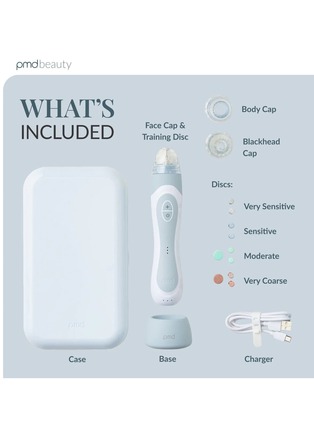 Front View - Click To Enlarge - PMD BEAUTY - PMD Personal Microderm Elite Pro — London Fog Grey