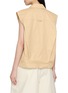 Back View - Click To Enlarge - LAMRONS - Cargo Cotton Silk Vest