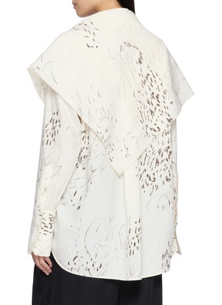 Back View - Click To Enlarge - LAMRONS - Scarf Shirt