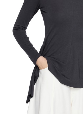  - LAMRONS - Swallow Tail Long Sleeve Top