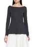 LAMRONS Swallow Tail Long Sleeve Top