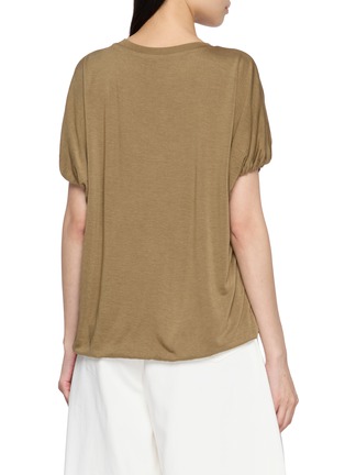Back View - Click To Enlarge - LAMRONS - Balloon Sleeve T-Shirt