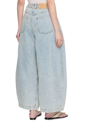 Back View - Click To Enlarge - LAMRONS - Balloon Light Wash Jeans