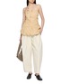 Figure View - Click To Enlarge - LAMRONS - Drawstring Cotton Pants