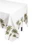 LES OTTOMANS Palm Tree Embroidered Cotton Tablecloth
