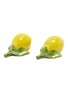 Main View - Click To Enlarge - LES OTTOMANS - Lemons Hand Painted Salt & Pepper Shaker Set