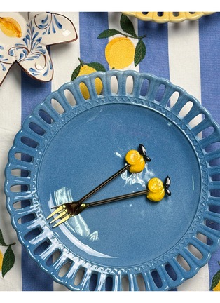 Detail View - Click To Enlarge - LES OTTOMANS - Lemon Dessert Fork — Set Of 2
