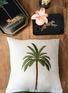 Detail View - Click To Enlarge - LES OTTOMANS - Palm Embroidered Cushion