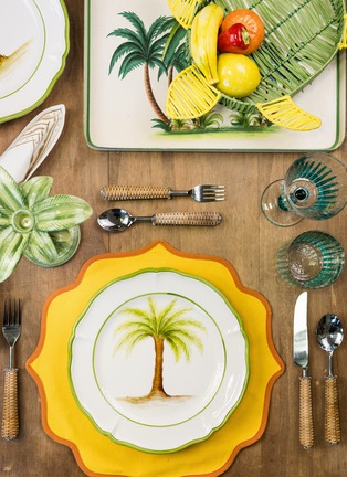 Detail View - Click To Enlarge - LES OTTOMANS - The New Tree Ceramic Dinner Plate