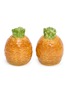 Main View - Click To Enlarge - LES OTTOMANS - Pineapple Hand Painted Salt & Pepper Set