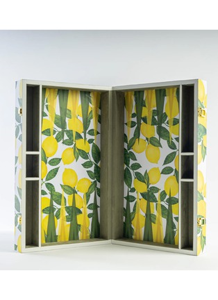 Detail View - Click To Enlarge - LES OTTOMANS - Lemon Backgammon Game