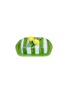 LES OTTOMANS Lemon Hand Painted Ceramic Butter Dish