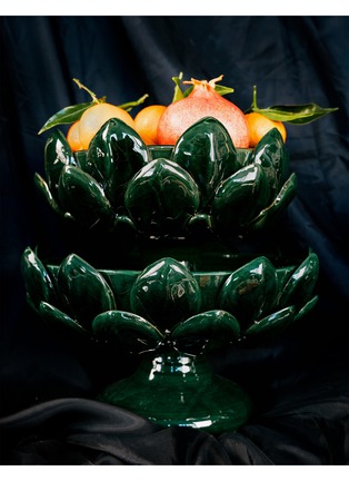 Detail View - Click To Enlarge - LES OTTOMANS - Artichoke Large Ceramic Bowl