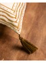 Detail View - Click To Enlarge - LES OTTOMANS - Palms Hand Printed Cotton Cushion