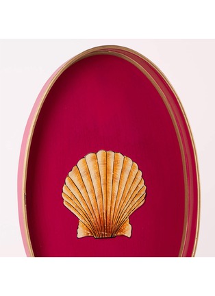 Detail View - Click To Enlarge - LES OTTOMANS - Pineapple Hand Painted Vide-Poche