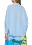 Back View - Click To Enlarge - MII - Harbour Landscape Kantha Embroidered Panel Shirt