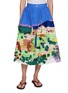 MII Harbour Landscape Printed Silk Shirt
