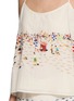  - MII - Beach Scene Hand Embroidered Camisole Top