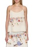MII Beach Scene Hand Embroidered Camisole Top