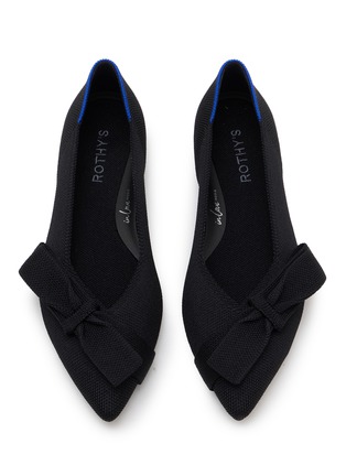 Detail View - Click To Enlarge - ROTHY'S - The Bow Point II Knit Ballet Flats