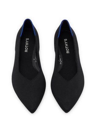 Detail View - Click To Enlarge - ROTHY'S - The Point Knit Ballet Flats