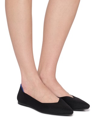 Figure View - Click To Enlarge - ROTHY'S - The Point Knit Ballet Flats