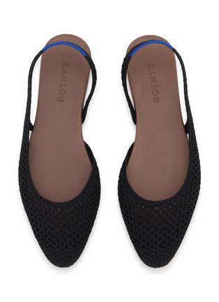 Detail View - Click To Enlarge - ROTHY'S - The Almond Knit Slingback Flats
