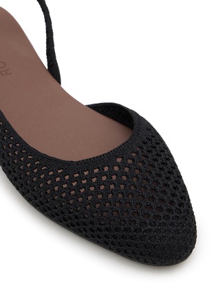 Detail View - Click To Enlarge - ROTHY'S - The Almond Knit Slingback Flats