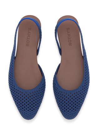 Detail View - Click To Enlarge - ROTHY'S - The Almond Knit Slingback Flats