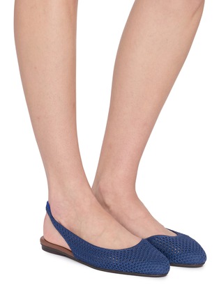 Figure View - Click To Enlarge - ROTHY'S - The Almond Knit Slingback Flats