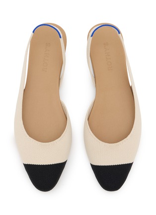 Detail View - Click To Enlarge - ROTHY'S - The Almond Knit Slingback Flats