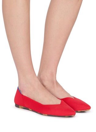 Figure View - Click To Enlarge - ROTHY'S - The Point Knit Ballet Flats