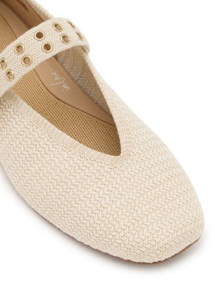 Detail View - Click To Enlarge - ROTHY'S - The Max Buckle Hemp Blend Knit Mary Janes