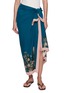 DISTRICT BY MARGHERITA MAZZEI Floral Print Kimono