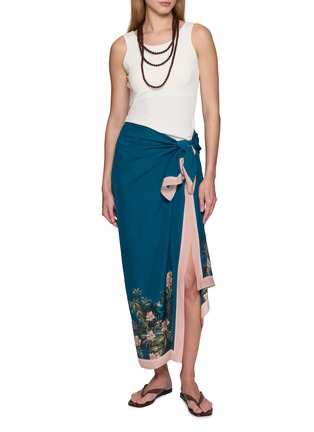 Figure View - Click To Enlarge - DISTRICT BY MARGHERITA MAZZEI - Floral Print Kimono