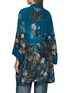 Back View - Click To Enlarge - DISTRICT MARGHERITA MAZZEI - Floral Print Contrast Trim Kimono