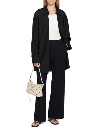 Figure View - Click To Enlarge - DETERM - Collagen Ribbed Lounge Pants